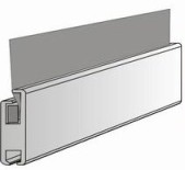 Baguette d'extrémité 4 x 20 mm Baguette d'extrémité